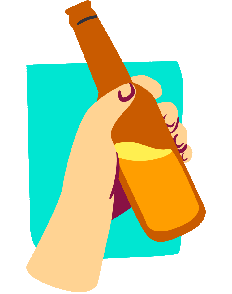 Alcohol illustration